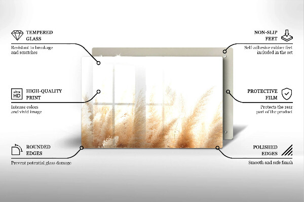 Worktop saver Pampas grass