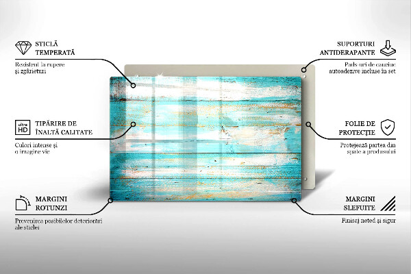 Worktop saver Vintage wood boards