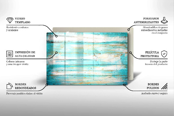 Worktop saver Vintage wood boards