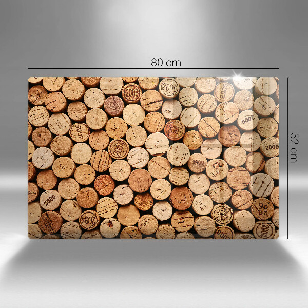 Worktop saver Wine corks pattern