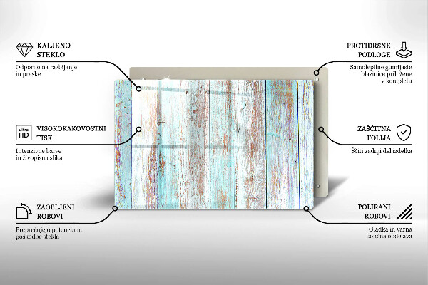 Worktop saver Old vintage boards
