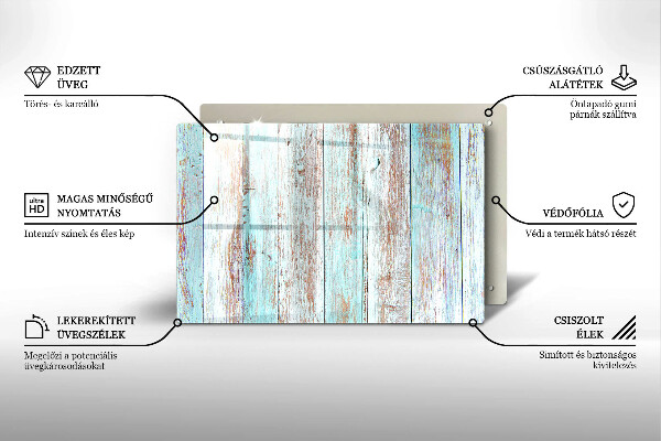 Worktop saver Old vintage boards