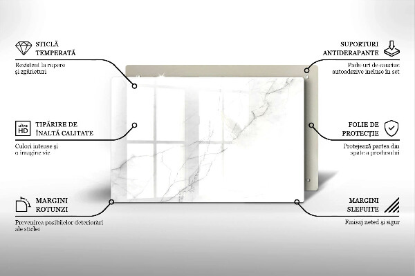 Worktop saver Marble stone background