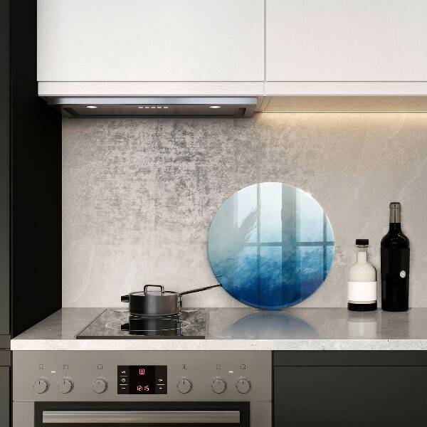 Chopping board glass Abstract background