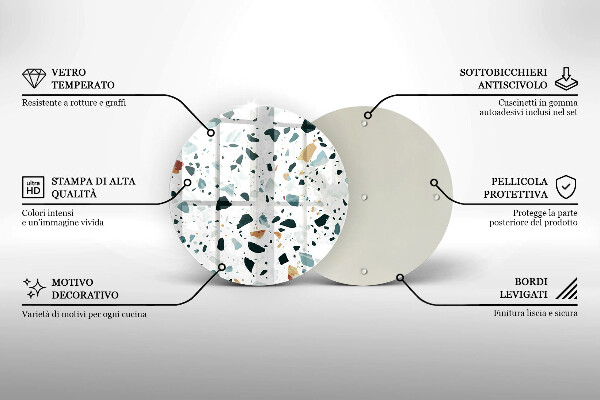 Chopping board Bright stone