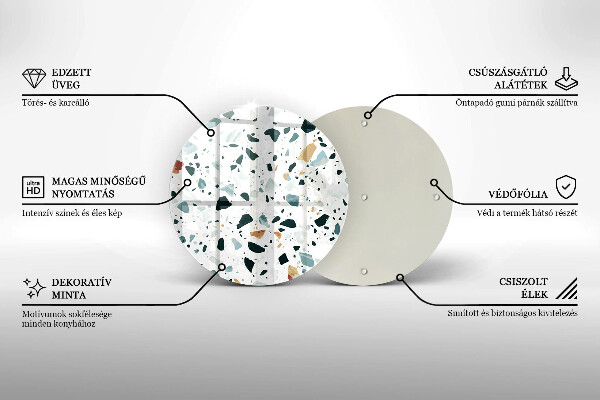 Chopping board Bright stone