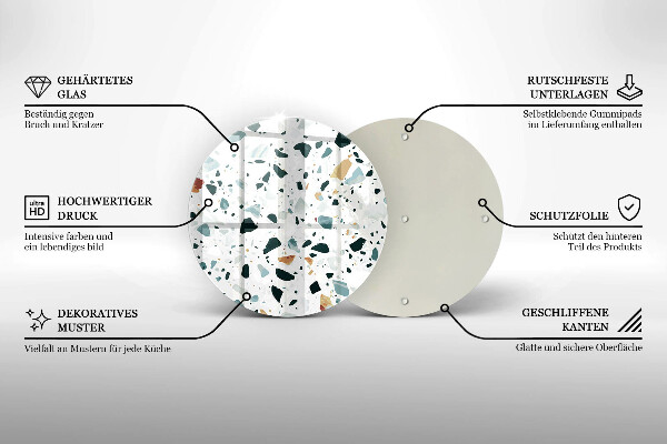 Chopping board Bright stone