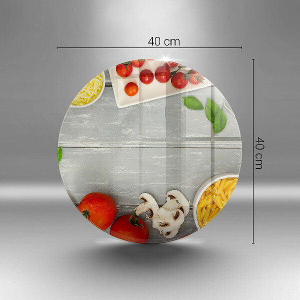 Chopping board glass Kitchen food
