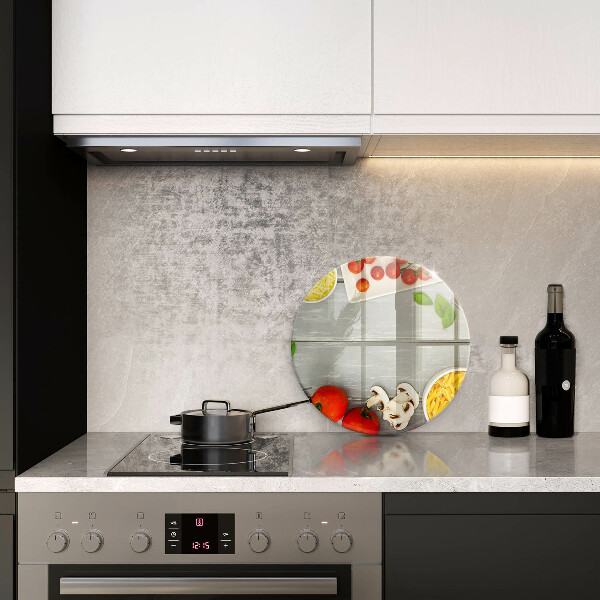 Chopping board glass Kitchen food