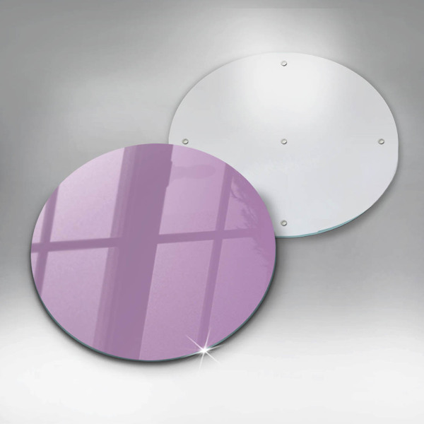 Chopping board glass Violet colour