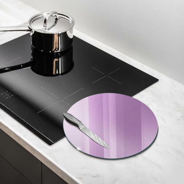 Chopping board glass Violet colour