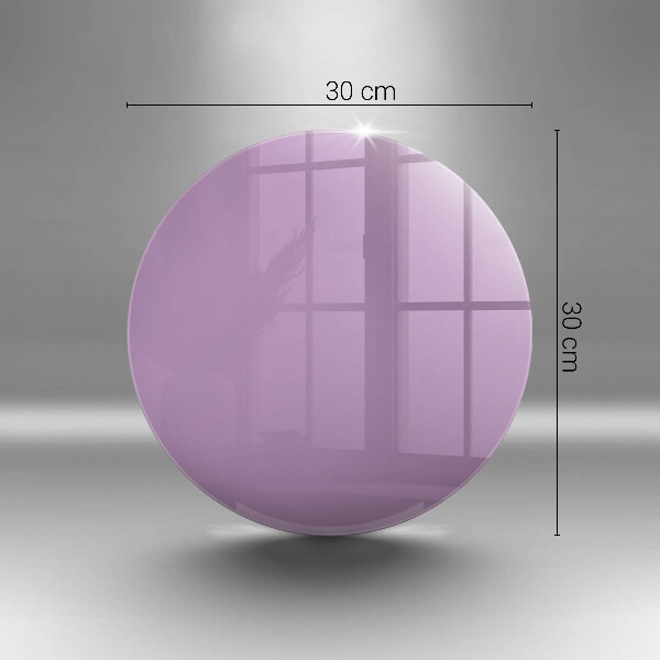 Chopping board glass Violet colour