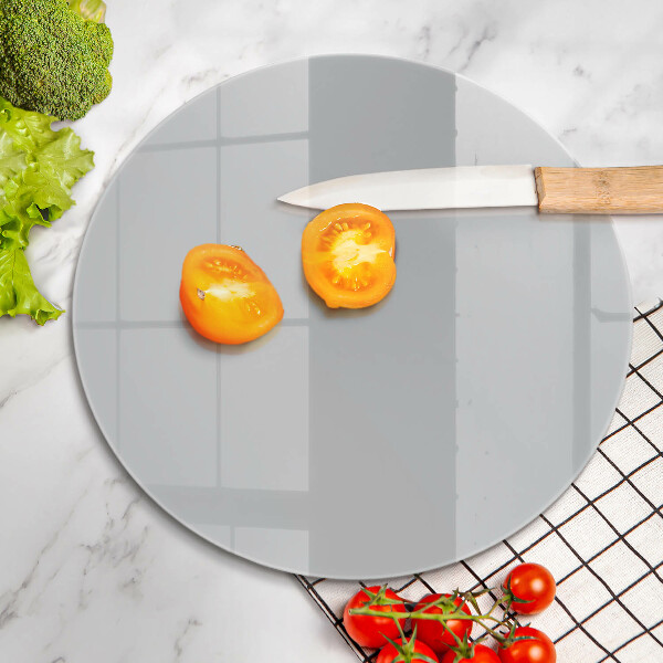 Chopping board glass Grey colour