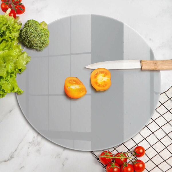 Chopping board glass Grey colour