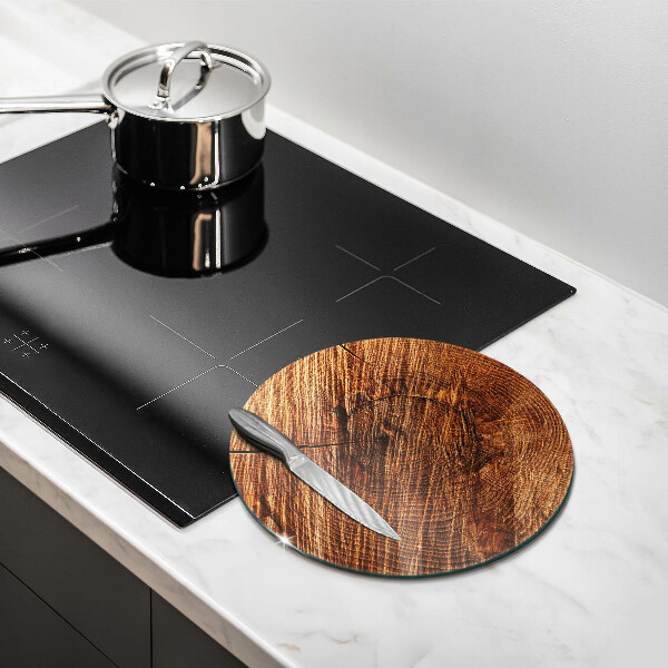 Chopping board glass Wood structure