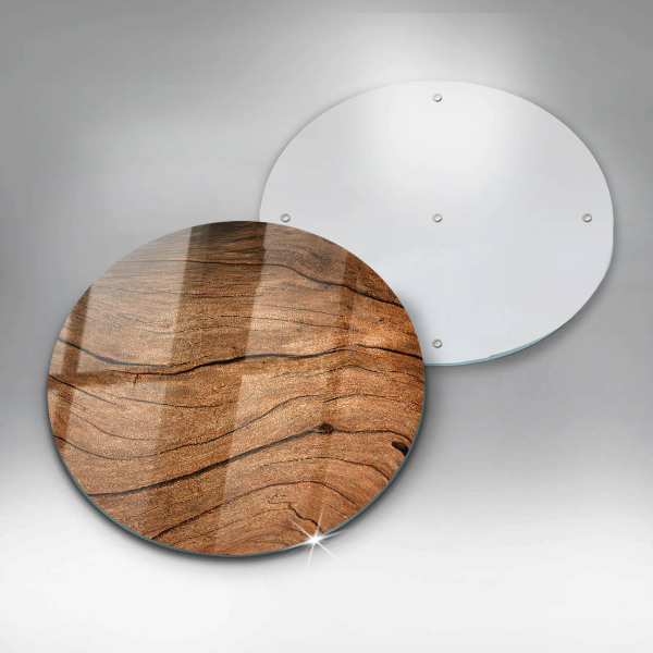 Chopping board glass Wood board texture