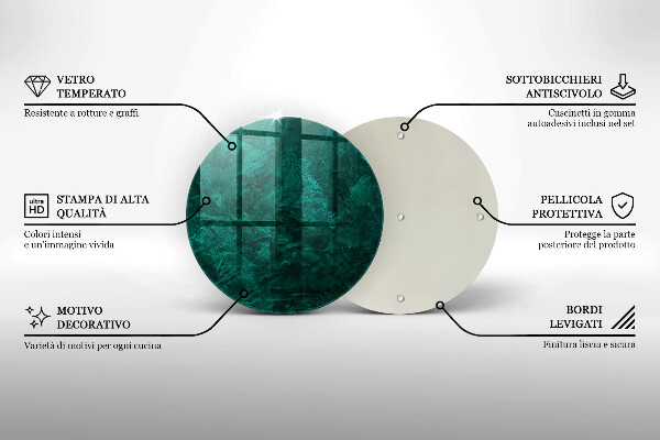 Chopping board glass Stone background texture