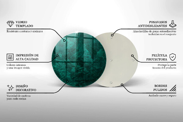 Chopping board glass Stone background texture