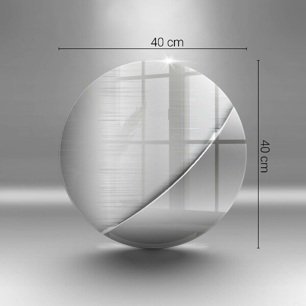 Chopping board glass Metal shapes