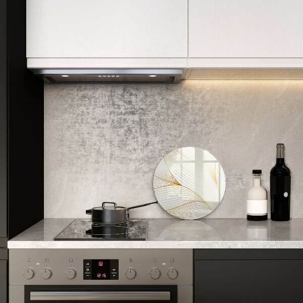 Chopping board glass Modern Line pattern