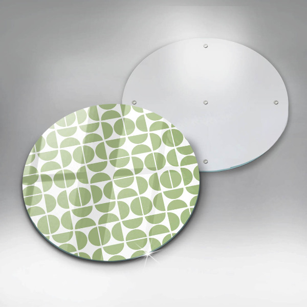 Chopping board glass Boho shapes