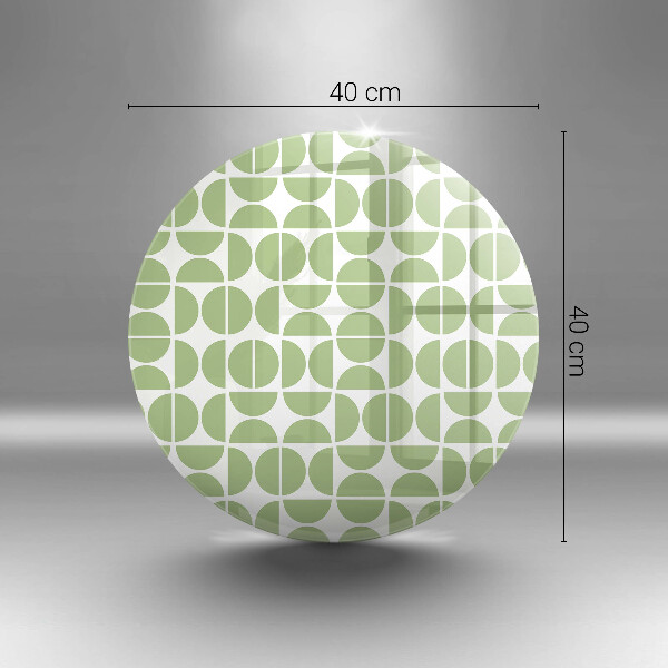 Chopping board glass Boho shapes