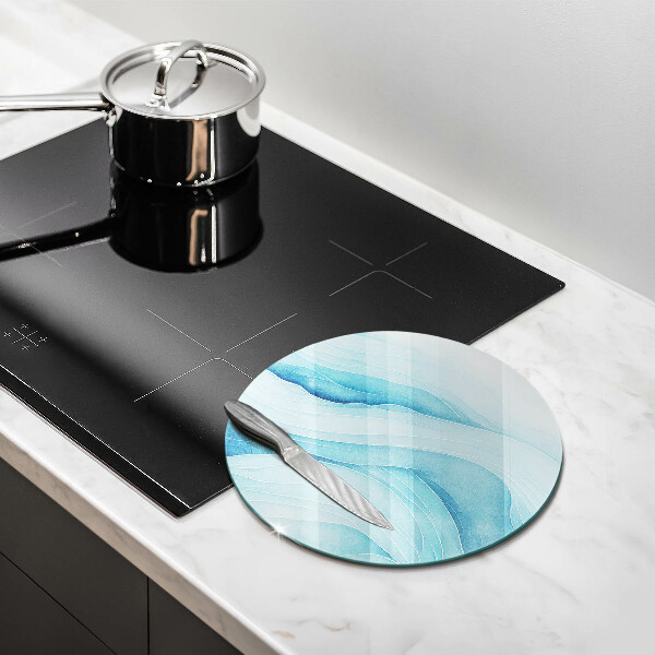 Chopping board Abstract waves