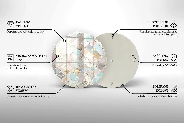 Chopping board Pastel composition