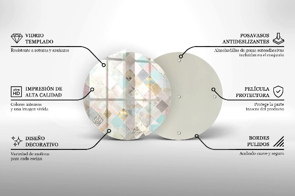 Chopping board Pastel composition