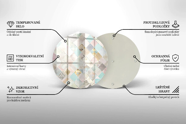 Chopping board Pastel composition