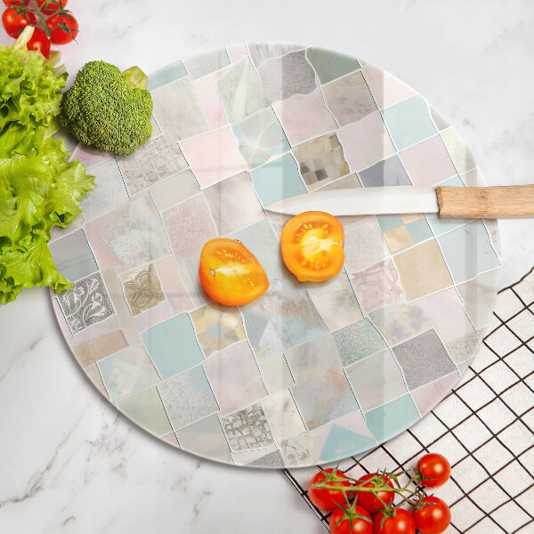 Chopping board Pastel composition