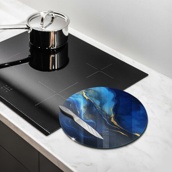 Chopping board Cobalt abstraction