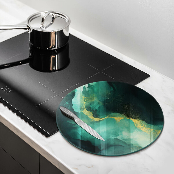 Chopping board Bottle green