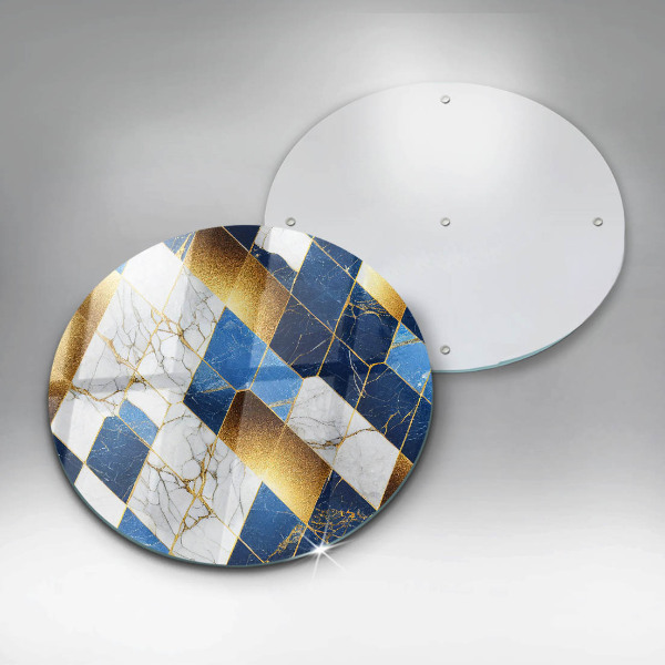 Chopping board Golden Rombs Marble