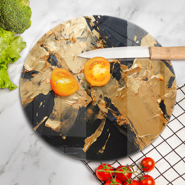 Chopping board Elegant paint texture