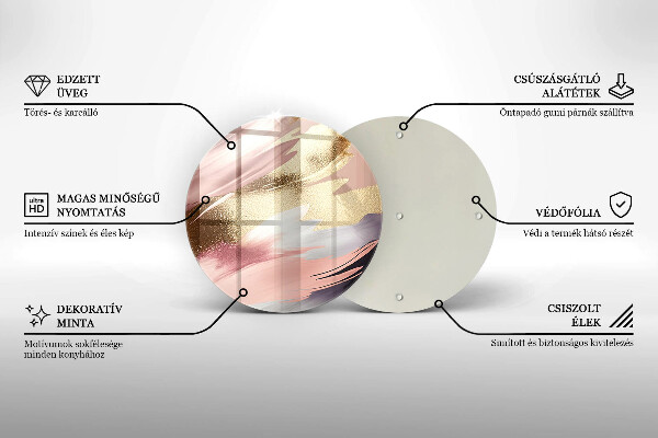 Chopping board Pastel spots