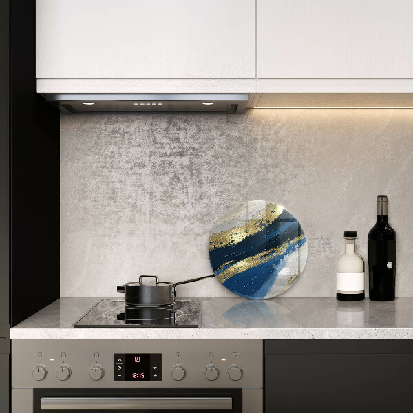 Chopping board Texture with gold