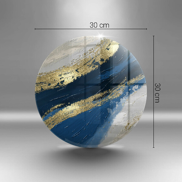 Chopping board Texture with gold