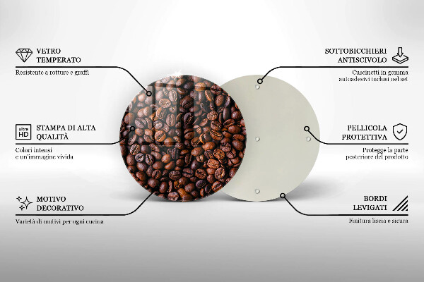 Chopping board Coffee beans