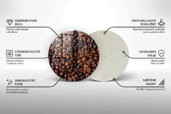 Chopping board Coffee beans