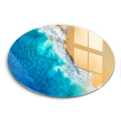 Chopping board Beach and sea