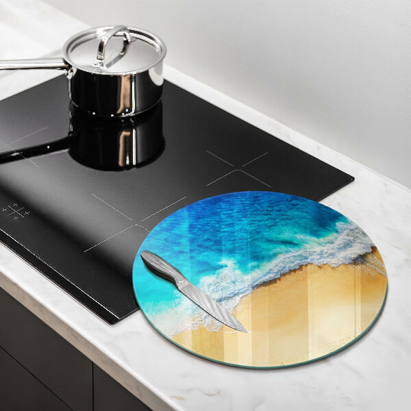 Chopping board Beach and sea