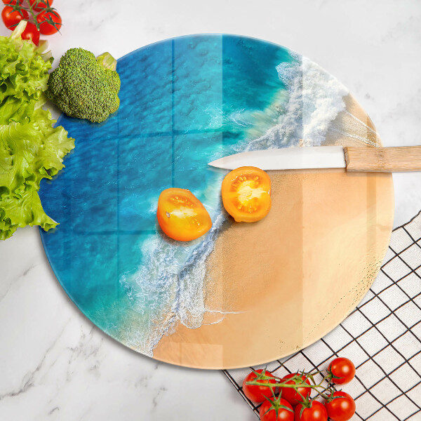 Chopping board Beach and sea