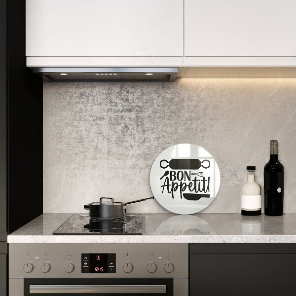 Chopping board The inscription Bon Appetit