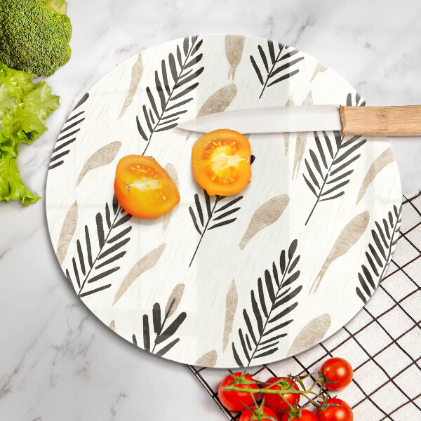 Chopping board Boho plants