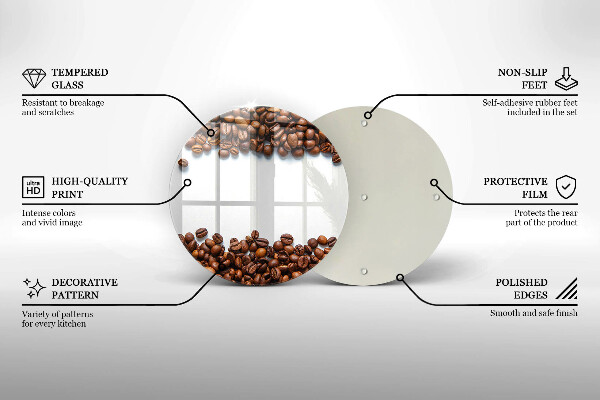 Chopping board Grain coffee
