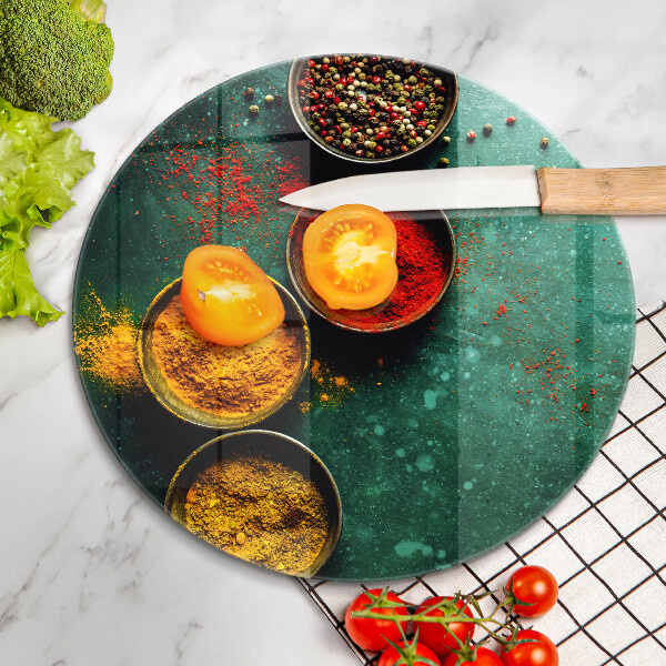 Chopping board Oriental spices