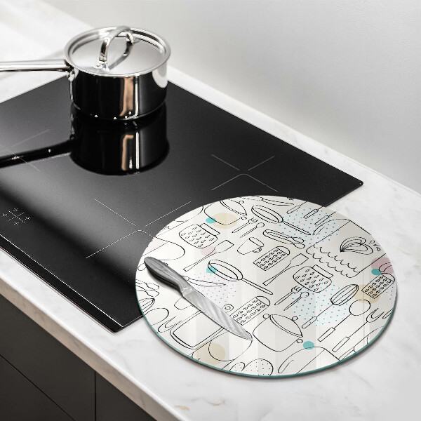 Chopping board glass Kitchen accessories