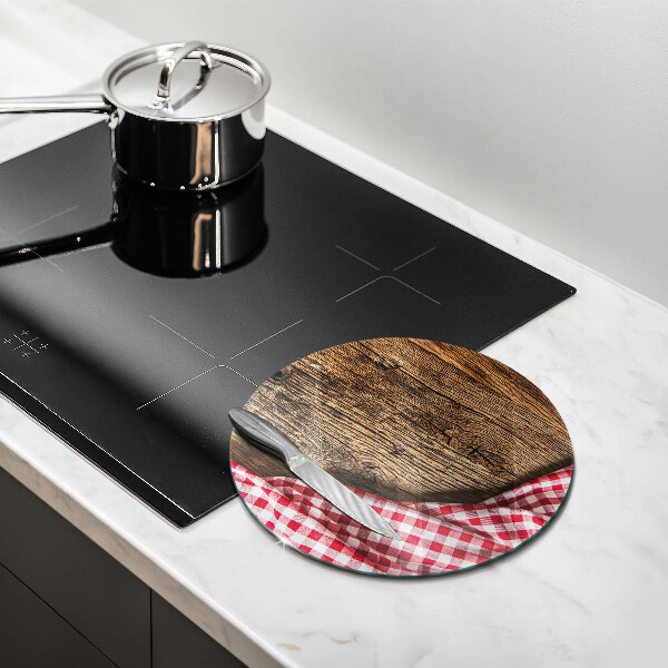 Chopping board glass Wooden table