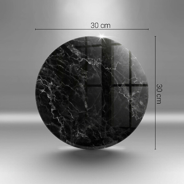 Glass cutting board Elegant marble